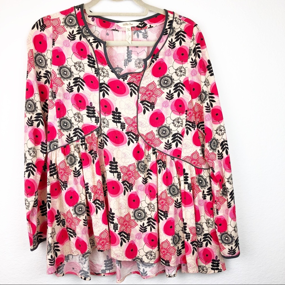 Matilda Jane Holiday V-Neck Women’s Top